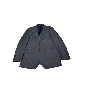 Suitsupply x Vitale Barberis Sienna Dark Grey Bird's Eye Wool‎ Blazer 44S